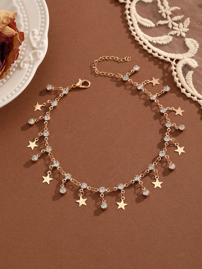 Bohemia Crystal Cubic Zirconia Anklet Bracelet