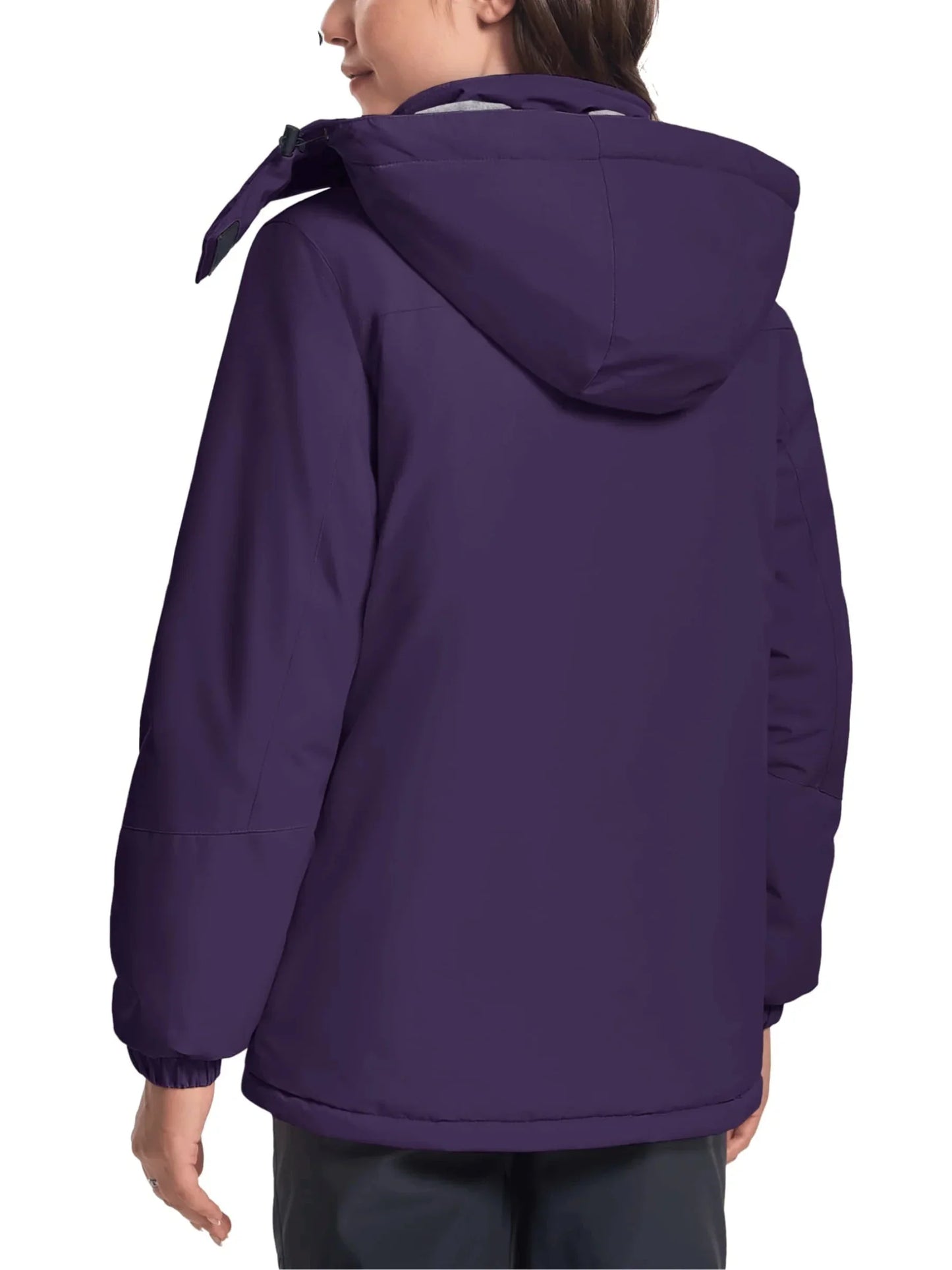 Fleece Lined Hooded Parka Jacket