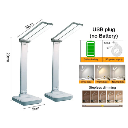 USB Desk Lamp Touch Night Light