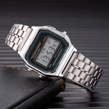 DANA Digital Stainless Steel Business Watches