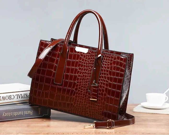 DANA Crocodile Tote Bags A