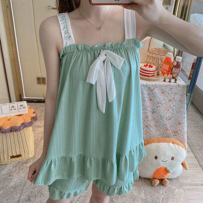 Pajamas Sleepwear Suit With Shorts Pajama Sets