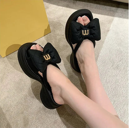High Heels Leisure flower Slipper