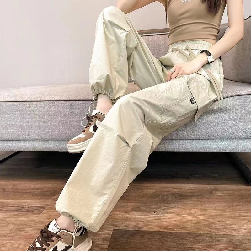 Joggers Chic Straight Cargo Pants