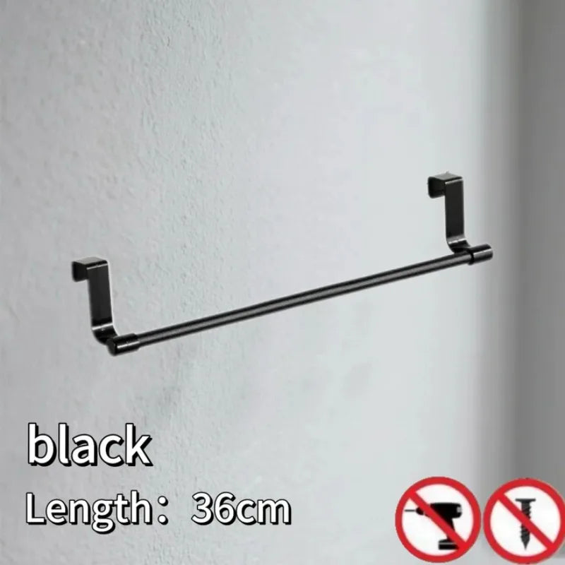 No Drill Hanging Towel Rack for Kitchen