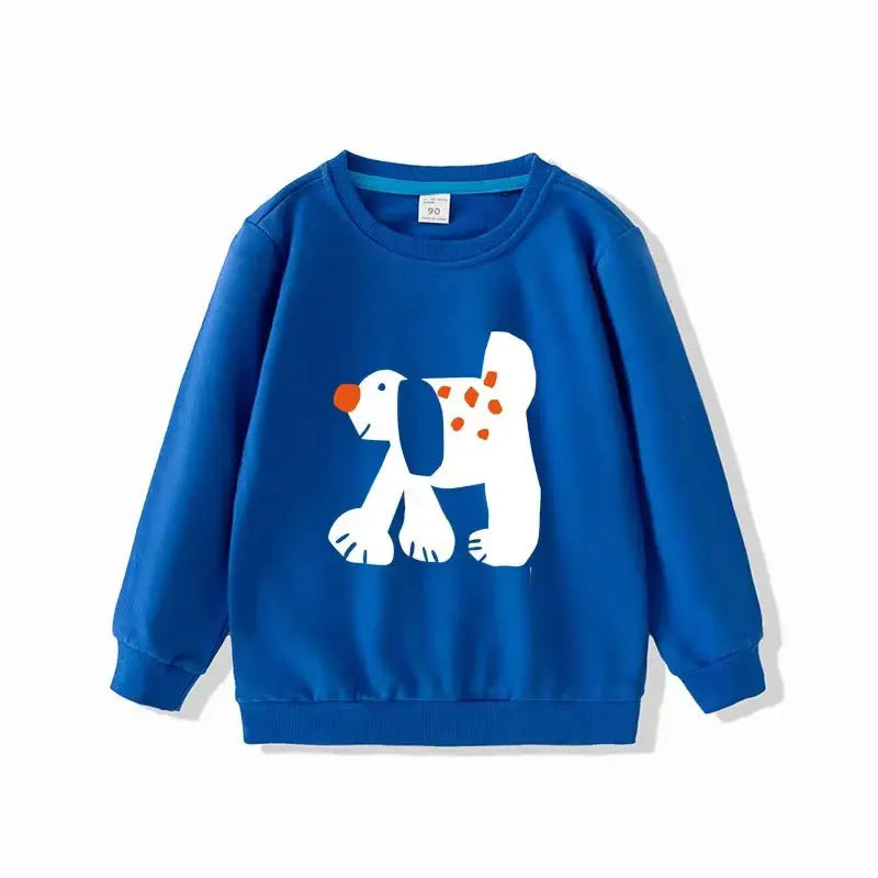 Sweatshirts Long Sleeve Tops Cartoon Baby Hoodies