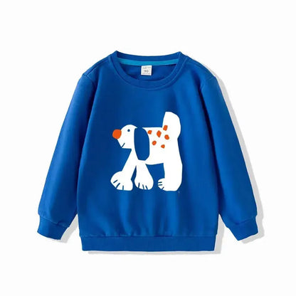 Sweatshirts Long Sleeve Tops Cartoon Baby Hoodies