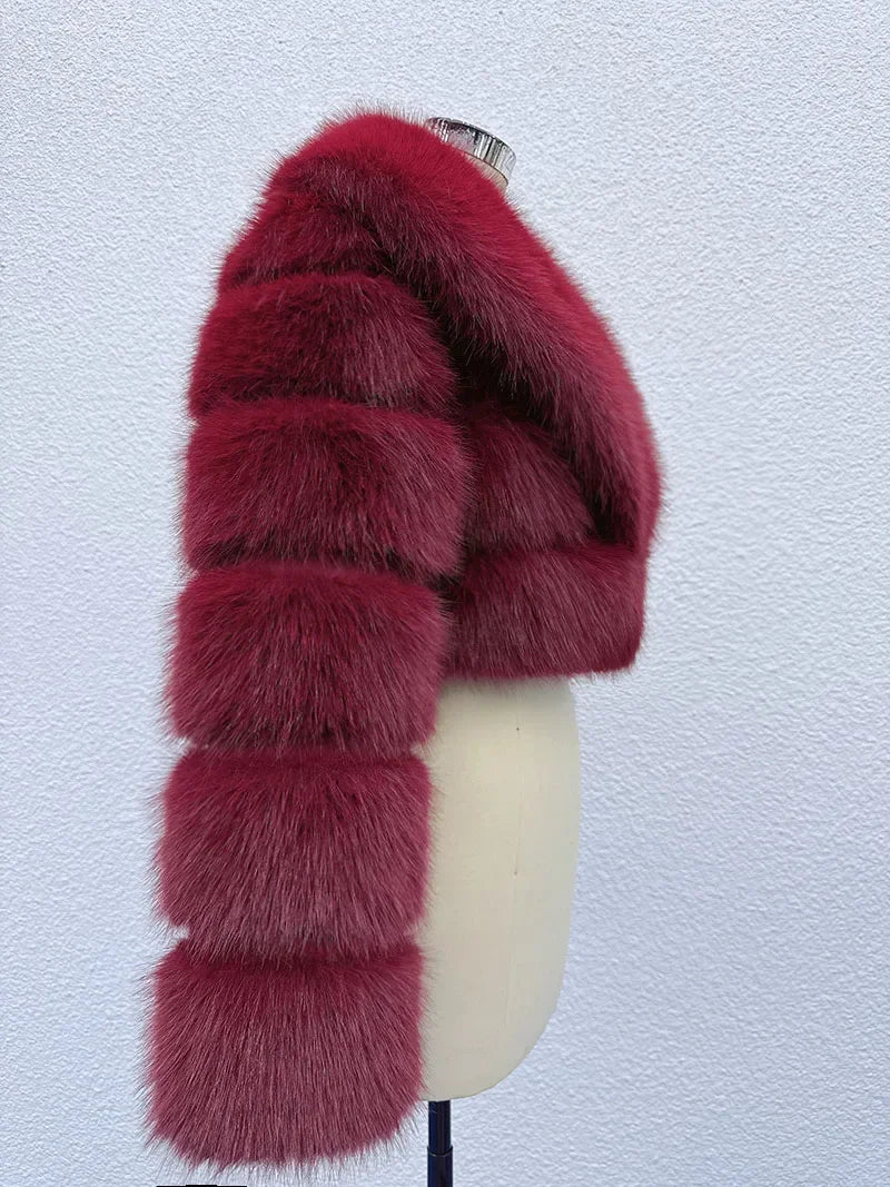 Faux Fur Outerwears Coat