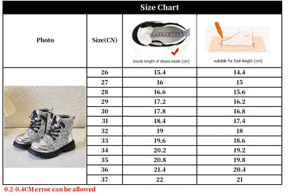 Princess Style British Short Side Zipper Elegant 26-36 Boots