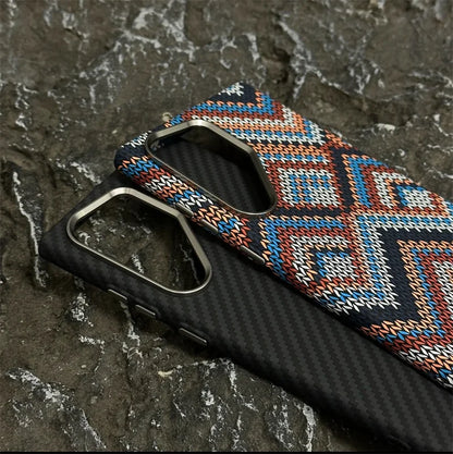 Carbon Fiber Wireless Magsafe Samsung Case Cover