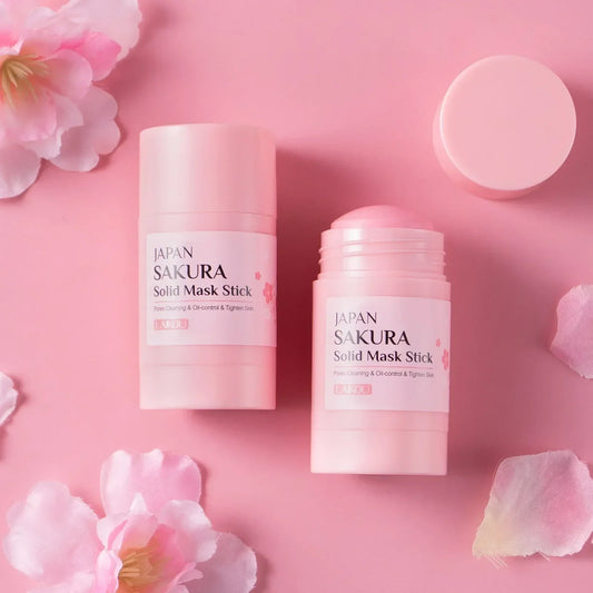 LAlKOU Sakura Solid Mud Face Mask Stick