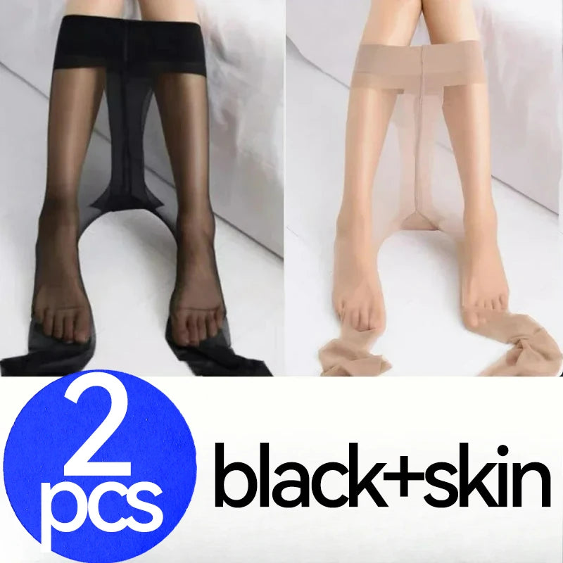 1/4Pcs 0D Skin Slim Ultra Thin Socks