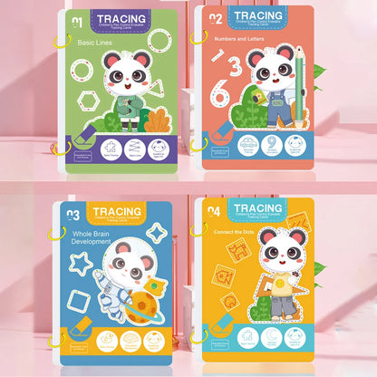 34-Page Reusable Practice Book Set