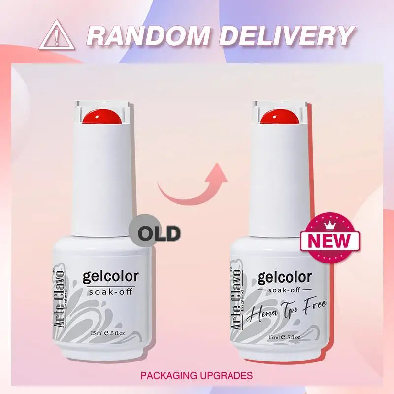 Red Brown Color Gel Nail Polish