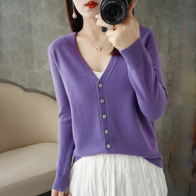 V-Neck Wind Loose Sweater