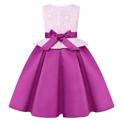Bow Princess Cute Flower evening dress