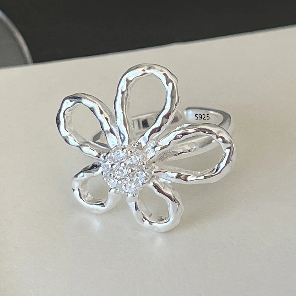 DANA 925 Silver Flower Ring
