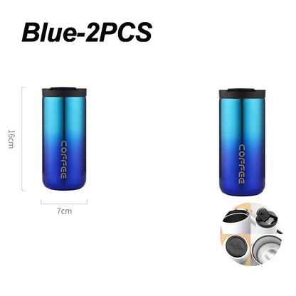 400ML Stainless Steel Coffee Thermos Bottle Thermal Mug
