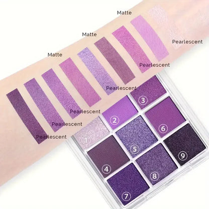Blossom Purple & Pink Shimmer Eyeshadow Palette