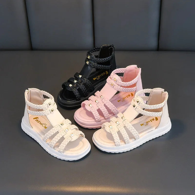 Roman Sandals Open Toe Flat Casual Shoes