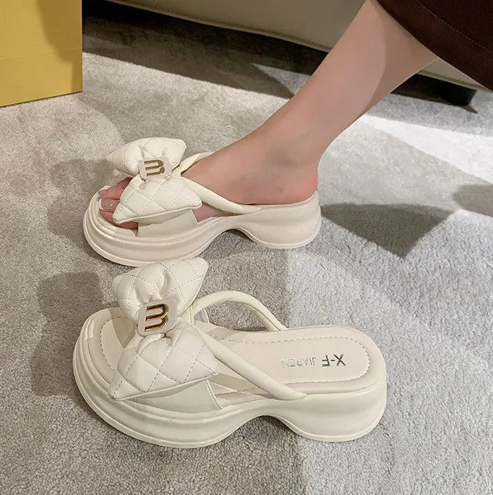 High Heels Leisure flower Slipper