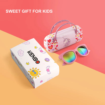 Square Cute Kids Toddler Lovely Colorful Rectange Sun Glasses