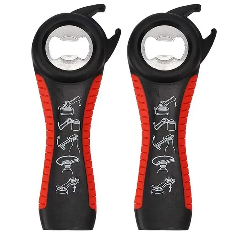 Can Opener Multi Functional Five In One