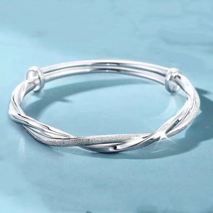 DANA 925 Sterling Silver Peacock Opening Bracelet
