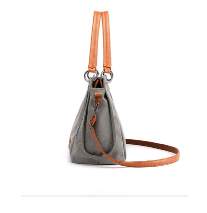 Luxury Shoulder Crossbody Canvas Messenger Bag