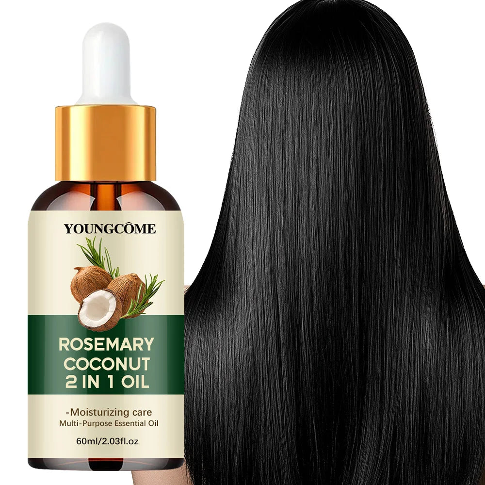 Rosemary Oil Hair Essential Coconut Oil Improve Hair
