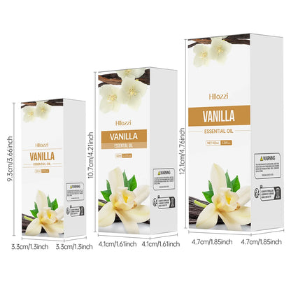 100ml/60ml/30ml Vanilla Essential Oil Hydrating and Moisturizing Skin Care