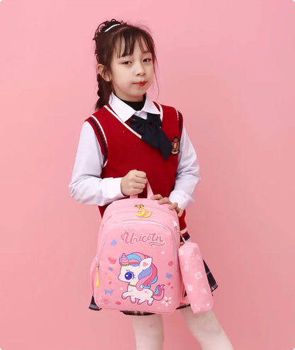 Boys Girls Cute Cartoon Toddler Rucksack Kindergarten Schoolbag