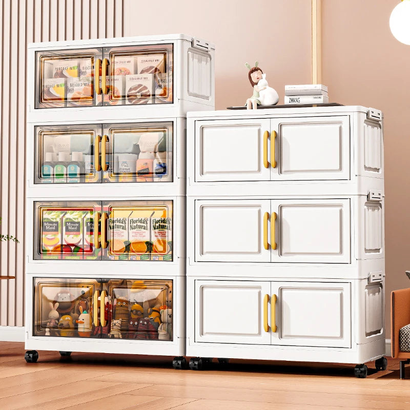 Double-door living room storage cabinet