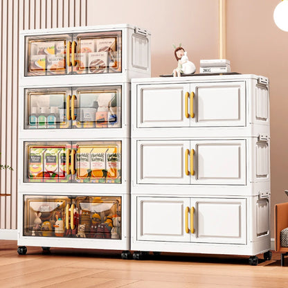 Double-door living room storage cabinet
