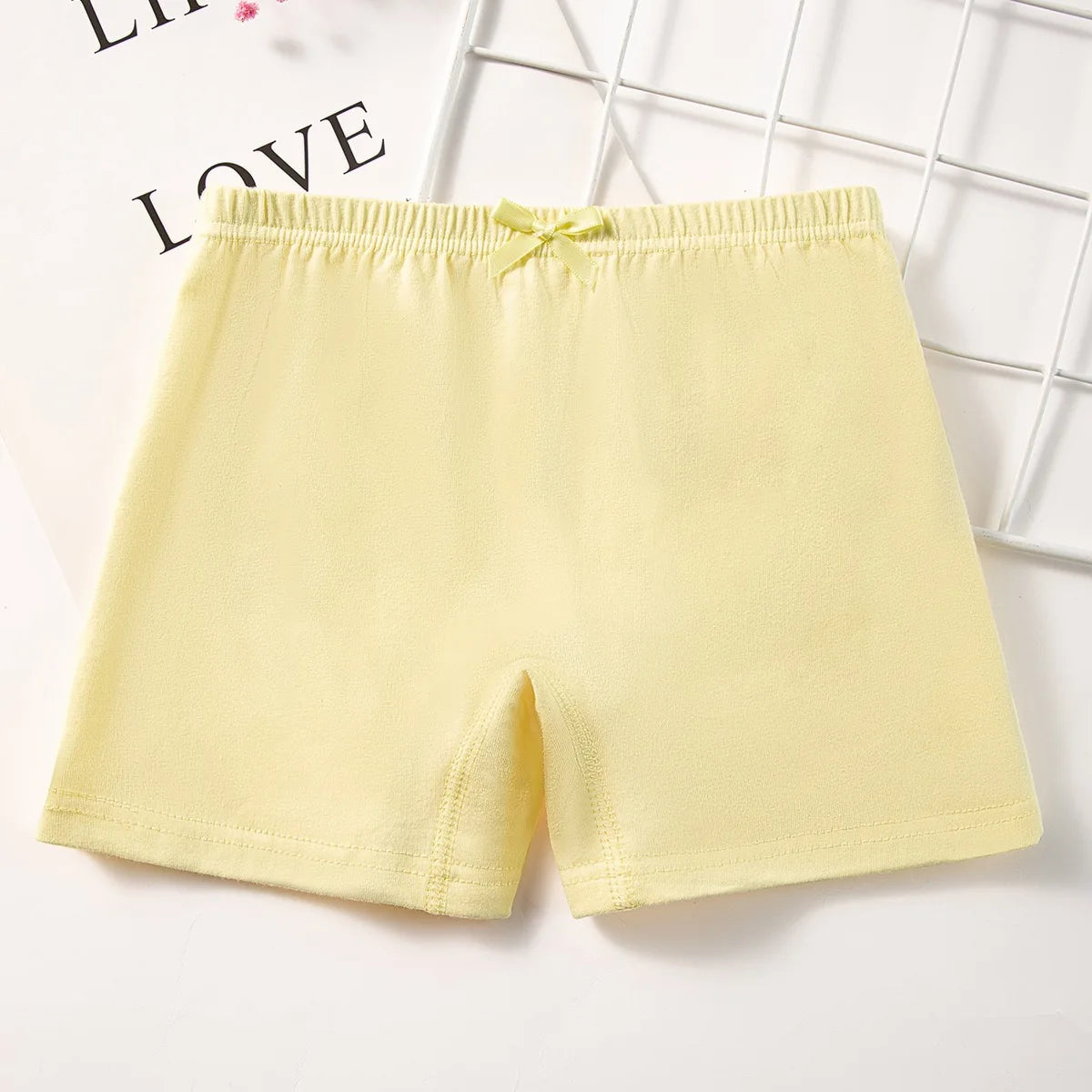 1/2 Pcs Kids Girls Panties Cotton Breathable Safety Pants