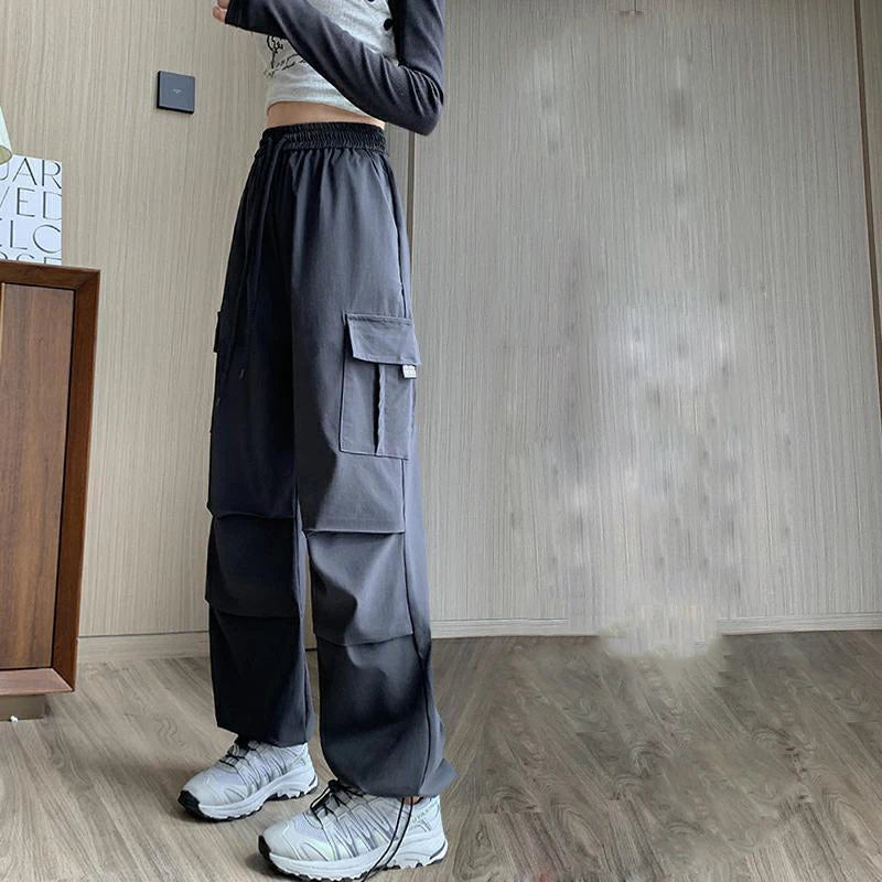 Joggers Chic Straight Cargo Pants