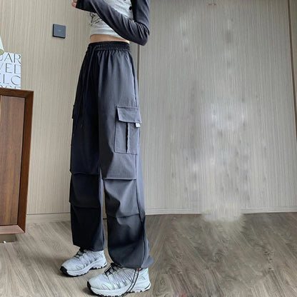 Joggers Chic Straight Cargo Pants