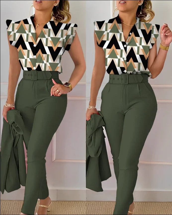 Elegant Slim Two-Piece Sets