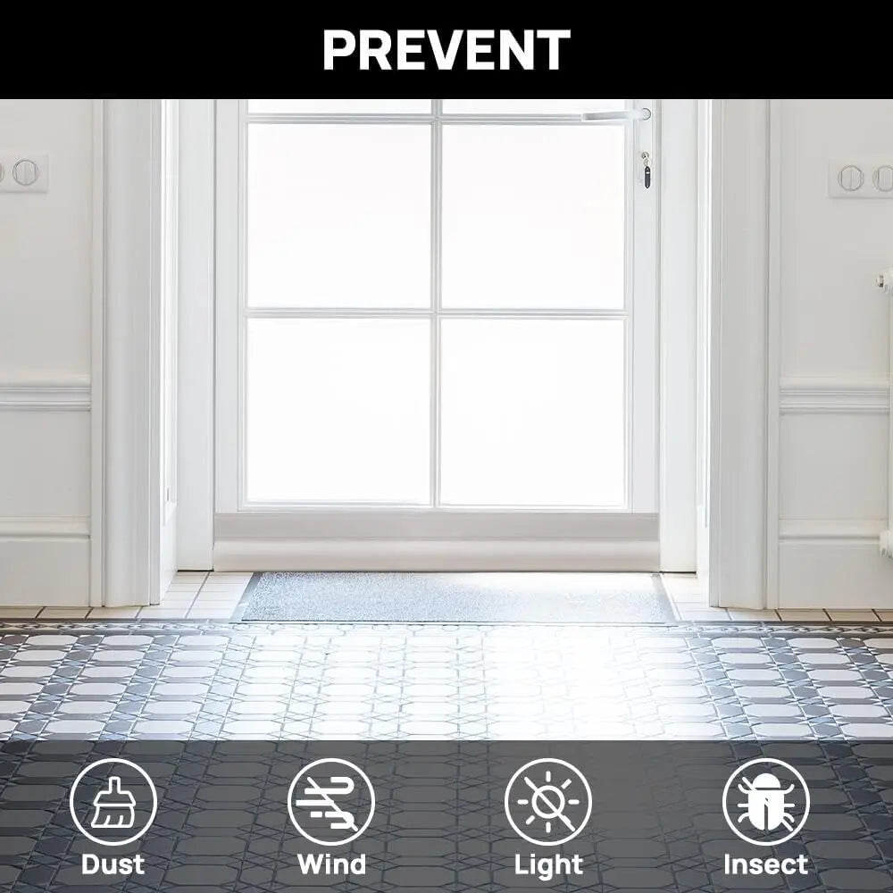 Door bottom sealing soundproof strip