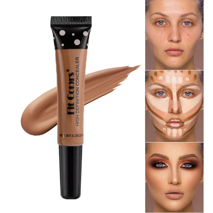 Fluid Concealer Oil Control Foundation Waterproof Cover