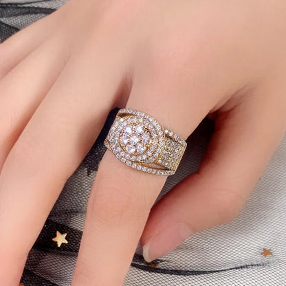 Gorgeous Sparkling Cubic Zirconia Rings