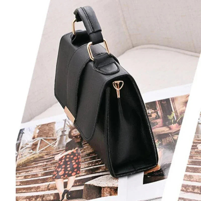 PU Leather Small Flap Crossbody  Bag