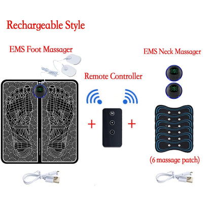 Electric Foot Massager Pad Relaxation