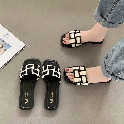 Flip-flops Open-toe Chunky Slippers