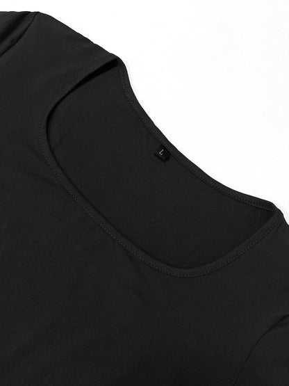 Vestido ajustado de manga larga