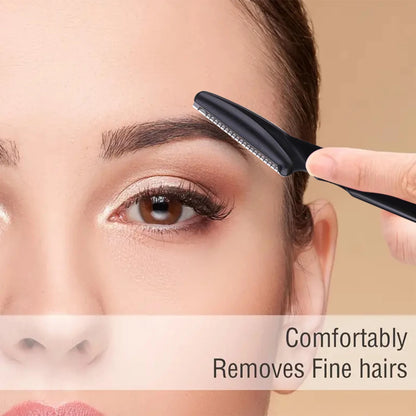 30Pcs/Bottle Eyebrow Razors With Container Facial Eye Brow Trimmer