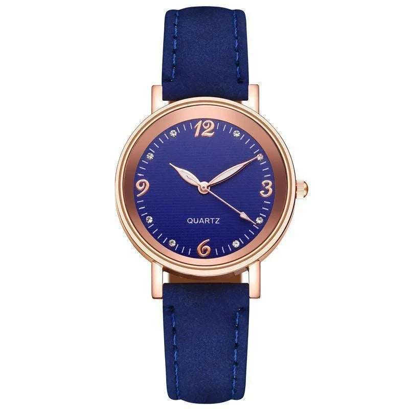 DANA Leather Quartz Bracelet Watch