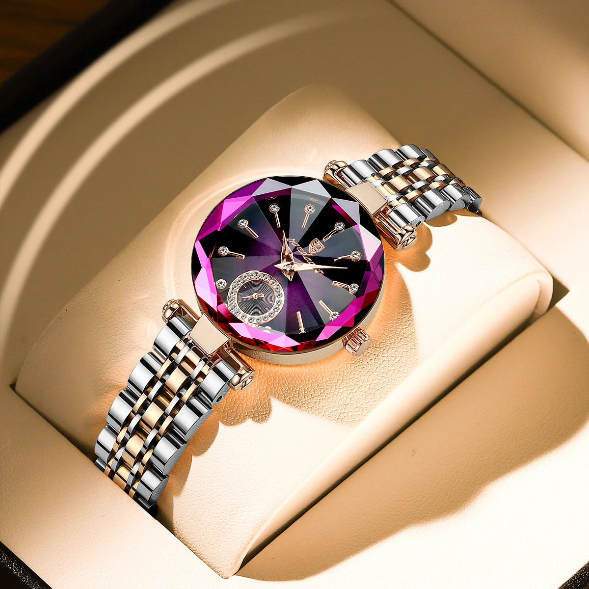 Luxury Elegant Waterproof Stainless Steel Quartz Watches
