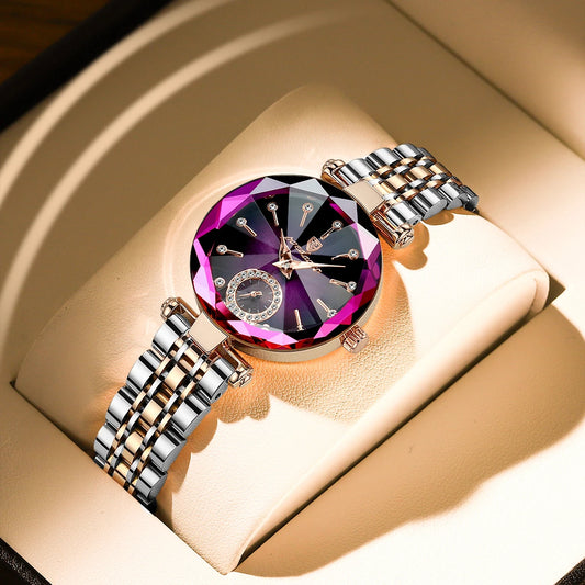 Luxury Elegant Waterproof Stainless Steel Quartz Watches