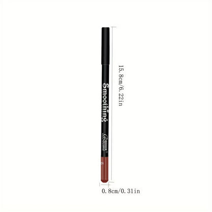 Waterproof Matte Lip Liner Long-Lasting Non-Transfer Formula Matte Finish